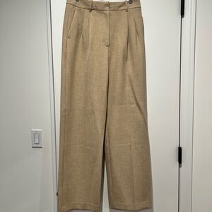 Aritizia Wilfred Beige Effortless Pants